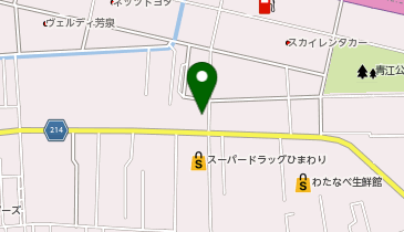 はなまるうどん 岡山泉田店の地図画像