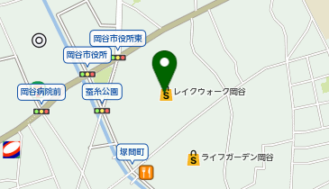 はなまるうどん レイクウォーク岡谷店の地図画像
