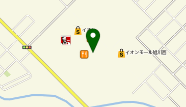 はなまるうどん イオンモール旭川西店の地図画像