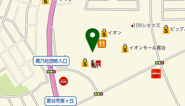はなまるうどん イオンモール富谷店の地図画像
