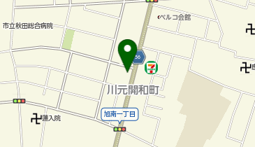 はなまるうどん 秋田川元店の地図画像