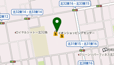 はなまるうどん イオン札幌元町店の地図画像