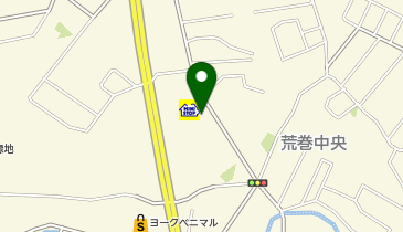 はなまるうどん 荒巻ワンダープラザ店の地図画像