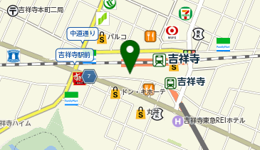 はなまるうどん 吉祥寺南口店の地図画像