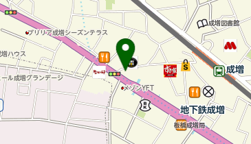 はなまるうどん 成増駅前店の地図画像