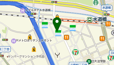 はなまるうどん 水道橋西口店の地図画像