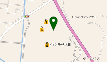 はなまるうどん イオンモール太田店の地図画像