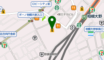 はなまるうどん ボーノ相模大野店の地図画像