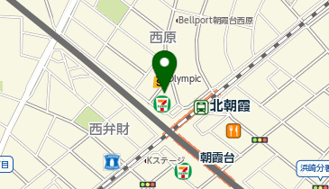 はなまるうどん 北朝霞駅前店の地図画像