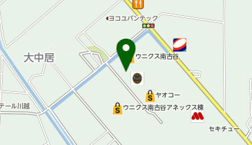 はなまるうどん ウニクス南古谷店の地図画像