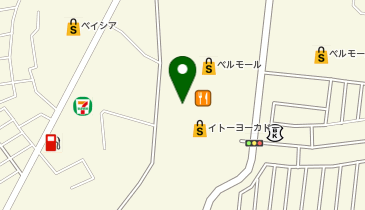 はなまるうどん 宇都宮ベルモール店の地図画像