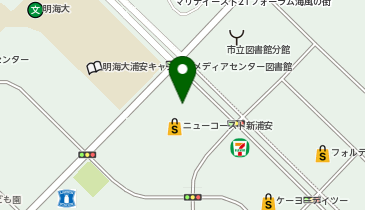 はなまるうどん ニューコースト新浦安店の地図画像