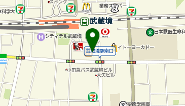 はなまるうどん イトーヨーカドー武蔵境店の地図画像