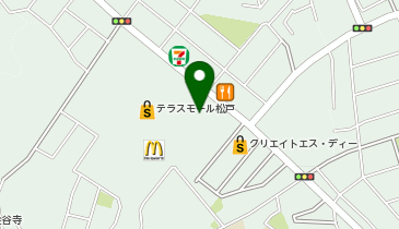 はなまるうどん テラスモール松戸店の地図画像