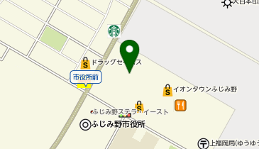 はなまるうどん イオンタウンふじみ野店の地図画像