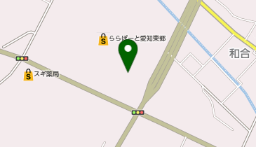 うまげな ららぽーと愛知東郷店の地図画像