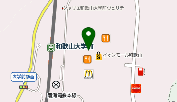 はなまるうどん イオンモール和歌山店の地図画像