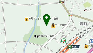 竹清 アリオ倉敷店の地図画像