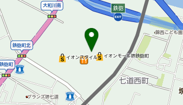 はなまるうどん イオンモール堺鉄砲町店の地図画像