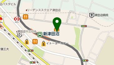 はなまるうどん イオンモール津田沼North店 の地図画像