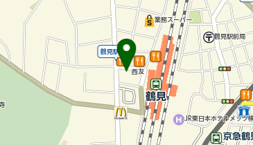 はなまるうどん 鶴見駅前店の地図画像