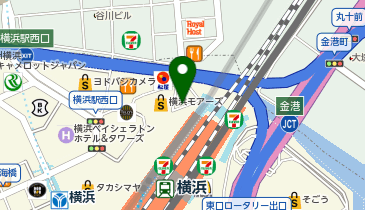 はなまるうどん 横浜駅きた西口店の地図画像