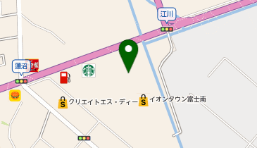 はなまるうどん イオンタウン富士南店の地図画像