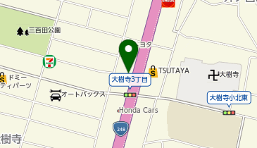 はなまるうどん 岡崎大樹寺店の地図画像