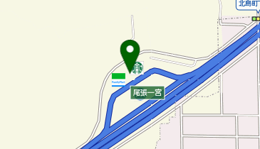 はなまるうどん 尾張一宮PA上り店の地図画像