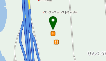 はなまるうどん イオンモール常滑店の地図画像