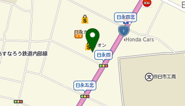 はなまるうどん 日永カヨー店の地図画像