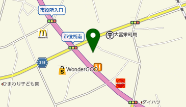 ウエルシア常陸大宮石沢店の地図画像