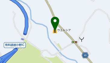 ウエルシア小野新町店の地図画像