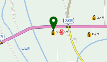 ウエルシア常陸太田久米店の地図画像