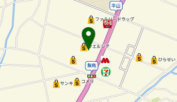 ウエルシア新潟中条店の地図画像