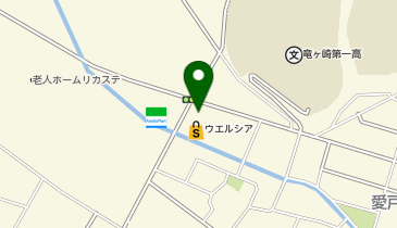 ウエルシア龍ケ崎馴馬店の地図画像