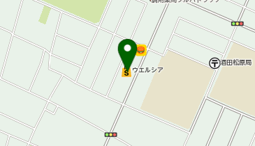 ウエルシア酒田亀ヶ崎店の地図画像