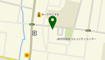 ウエルシア米沢本町店の地図画像