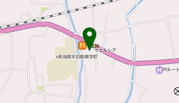 ウエルシア橋本市脇店の地図画像