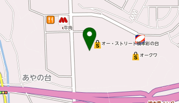 ウエルシア橋本彩の台店の地図画像