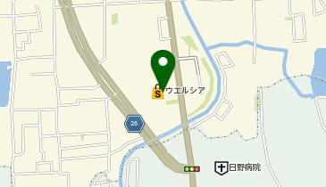 ウエルシア堺南余部店の地図画像