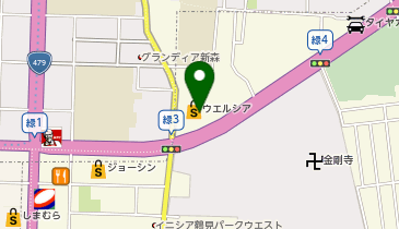 ウエルシア鶴見緑店の地図画像