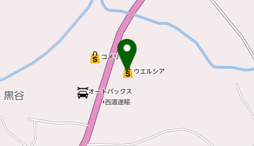 ウエルシア秩父黒谷店の地図画像