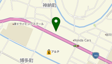 ウエルシア津神納町店の地図画像