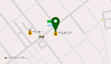 ウエルシア東近江沖野店の地図画像