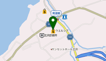 ウエルシア北淡インター店の地図画像