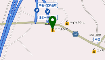 ウエルシア津名一宮インター店の地図画像
