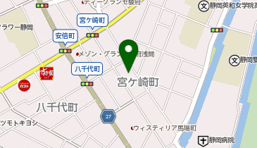 ウエルシア静岡浅間通り店の地図画像