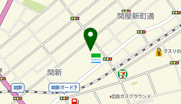 ウエルシア新潟関新1丁目店の地図画像