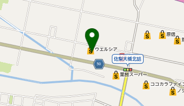 ウエルシア新潟小出東店の地図画像